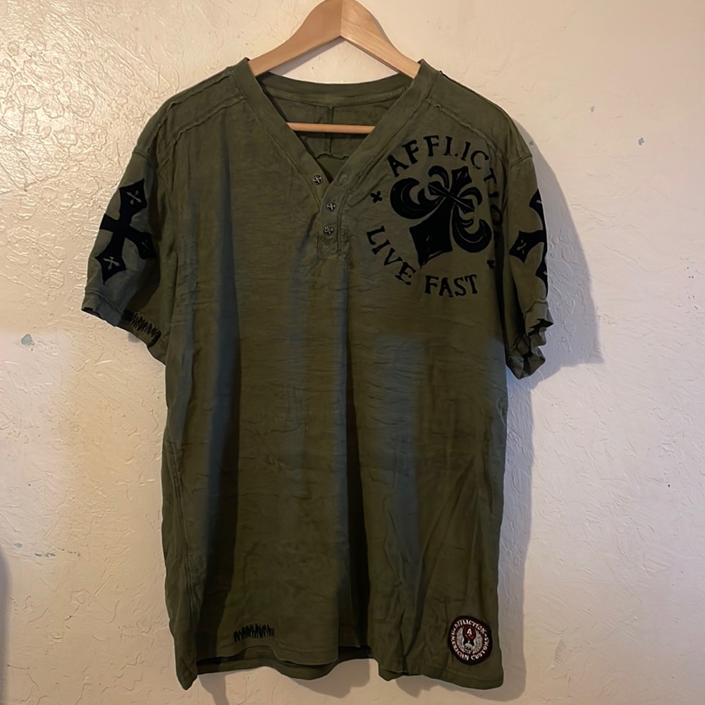 Mens affliction tee